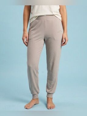 LAZYPANTS Women’s Lightweight Joggers Cream Colour . NWOT